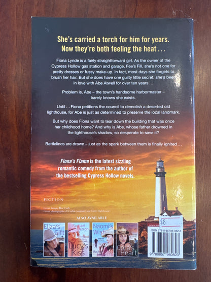 Fiona’s Flame. Rachael Herron. 2014.