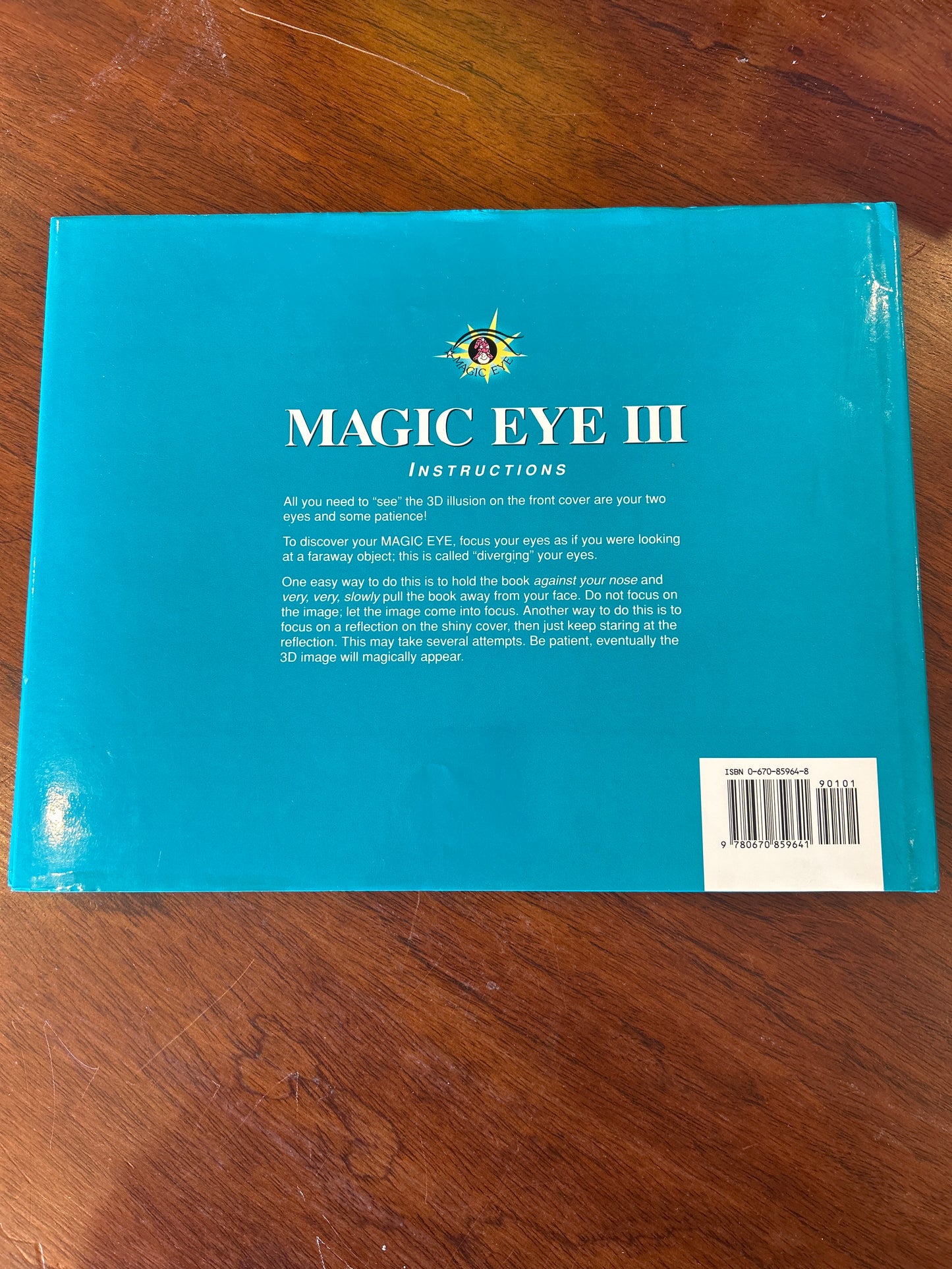 Magic eye III: visions: a new dimensions in art: 3D illusions. N. E. Thing Enterprises. 1984.