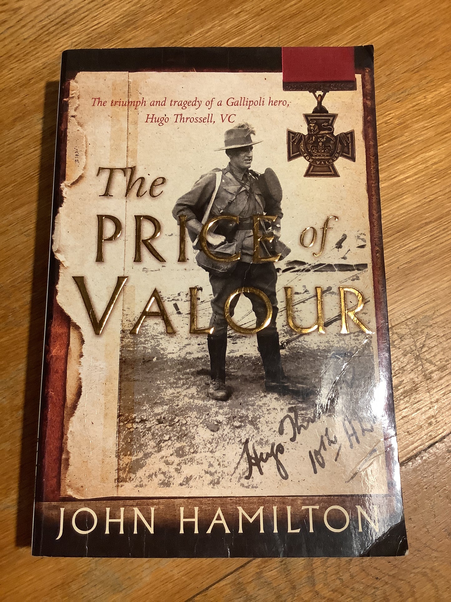 Price of valour. John Hamilton. 2012.