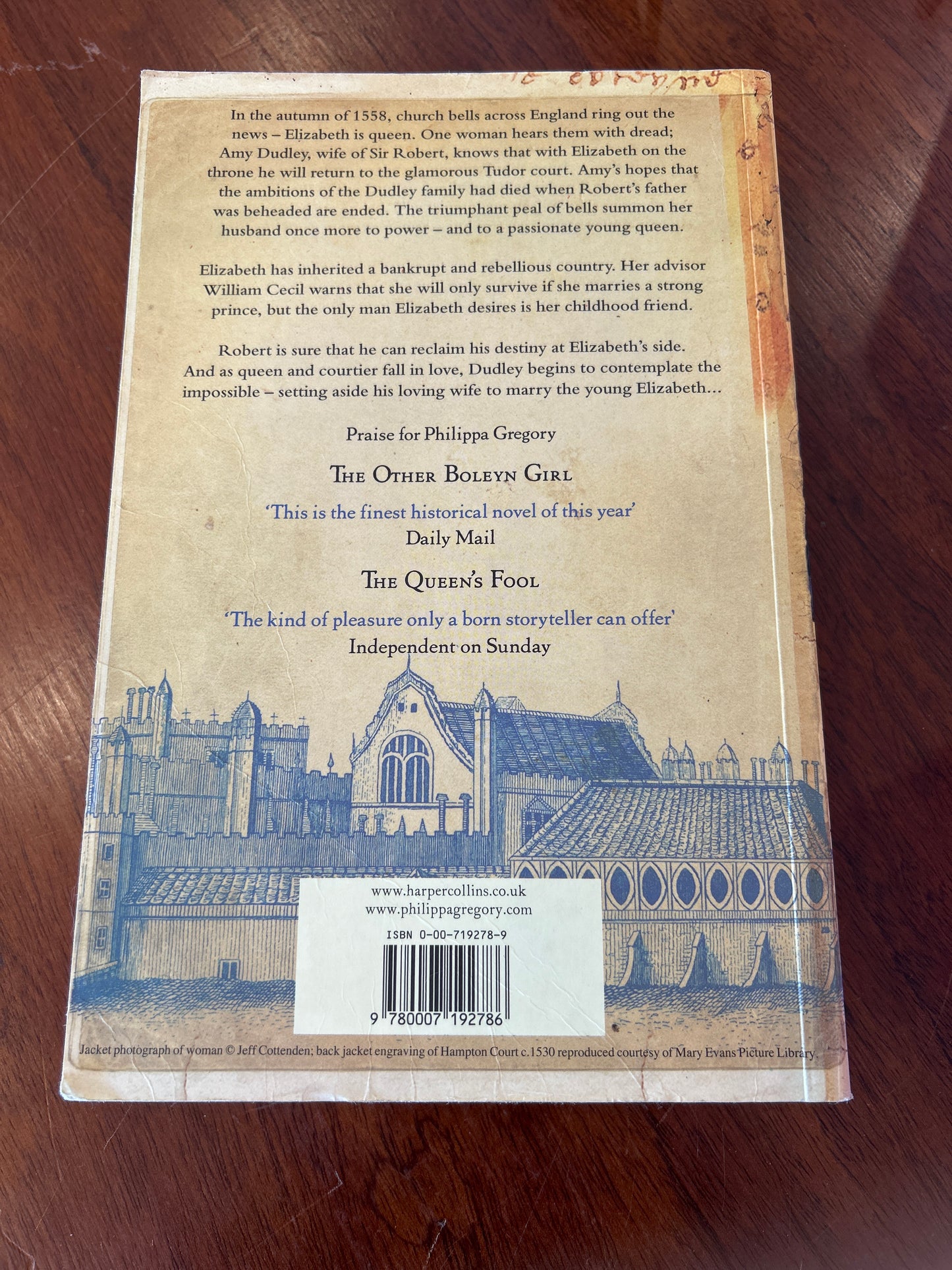 Virgin's lover. Philippa Gregory. 2004.