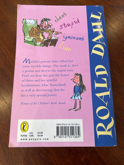 Matilda. Roald Dahl. 2001.