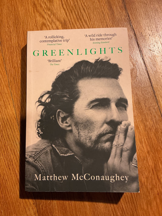 Greenlights. Matthew McConaughey. 2020.