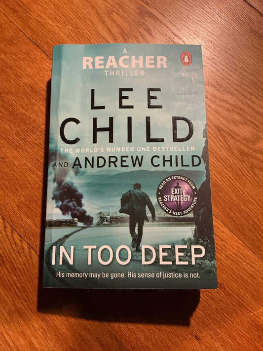 In too deep. Lee Child. 2025.