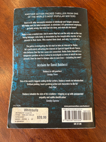 Innocent. David Baldacci. 2012.