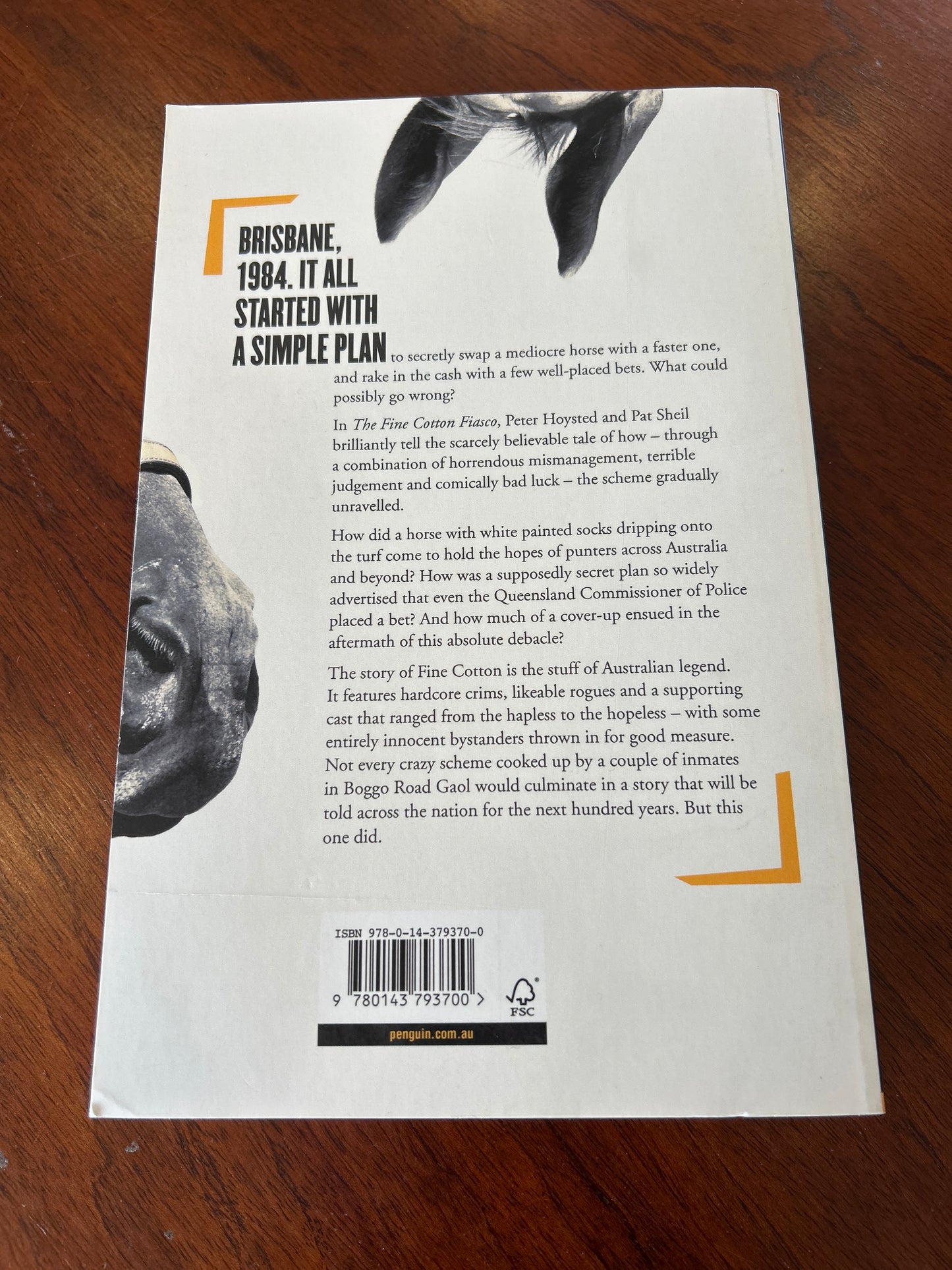 Fine Cotton fiasco. Peter Hoysted & Pat Sheil. 2019.