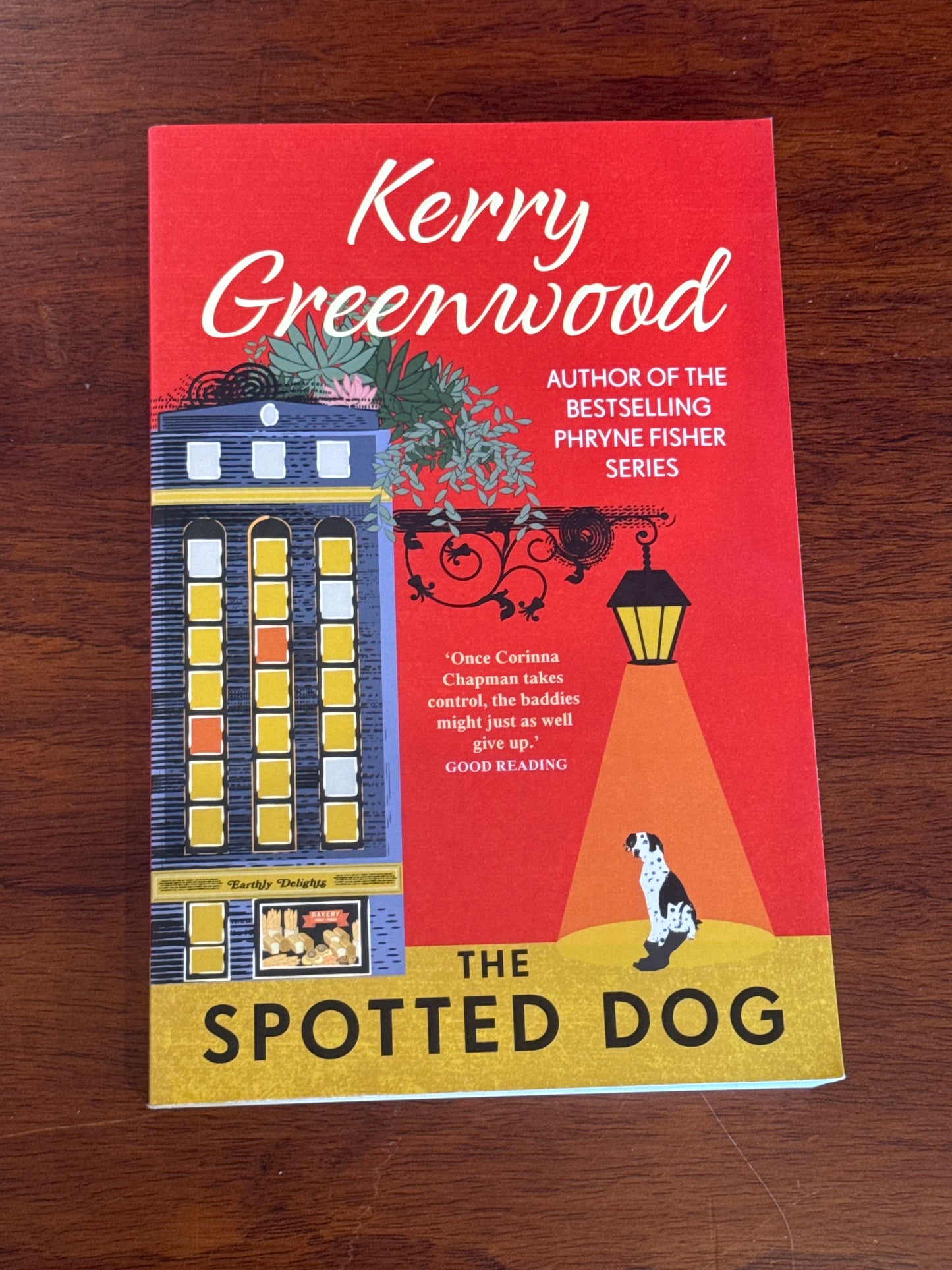 Spotted dog. Kerry Greenwood. 2018.