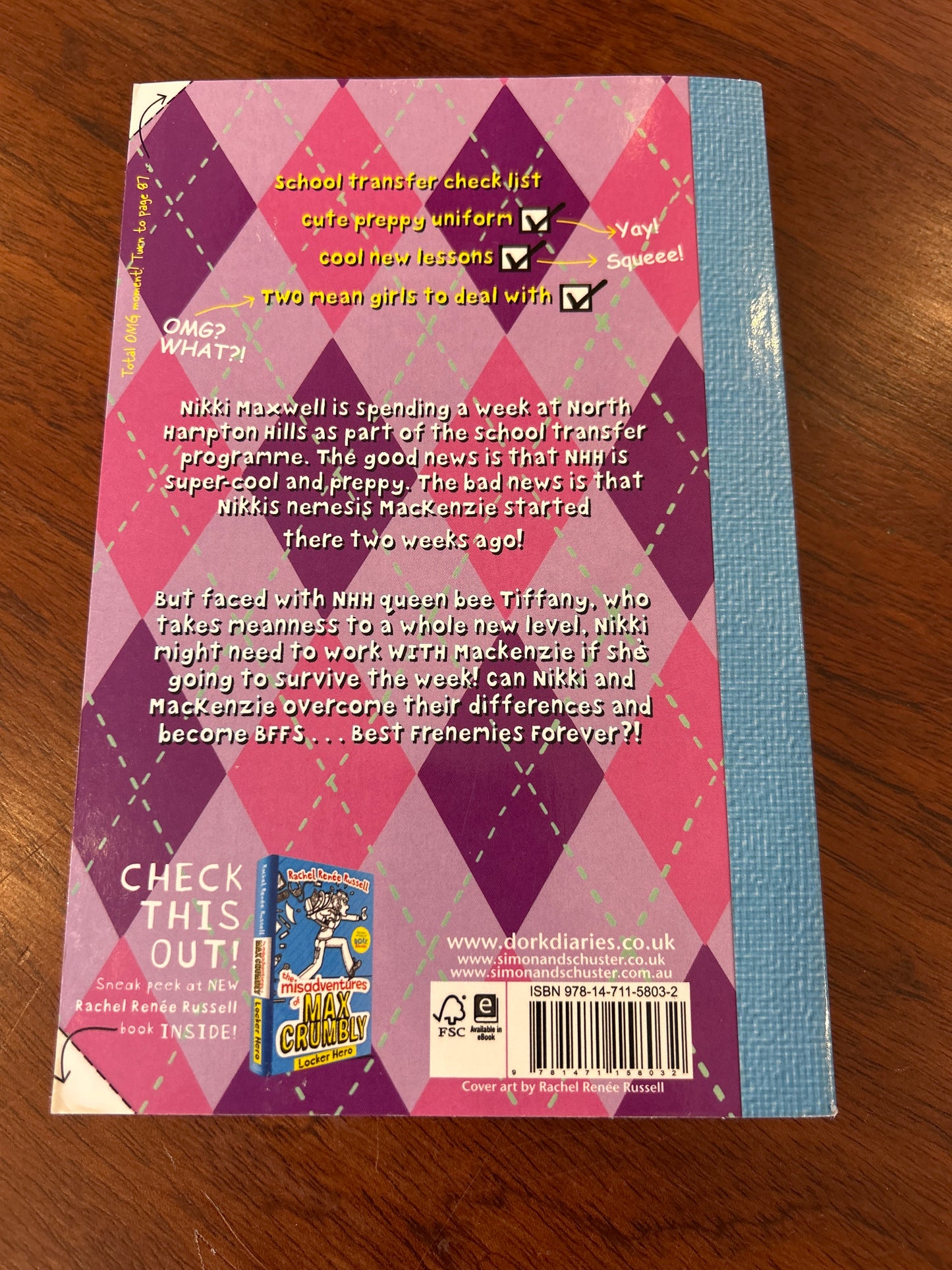 Dork diaries: frenemies together. Rachel Renee Russell. 2014.