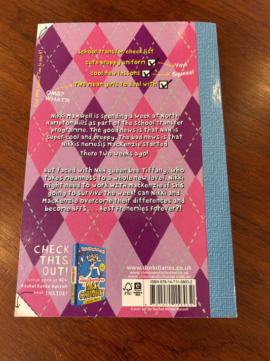 Dork diaries: frenemies together. Rachel Renee Russell. 2014.