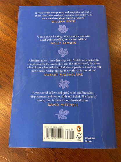Island of missing trees. Elif Shafak. 2021.
