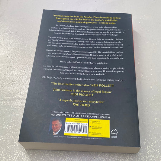 Judge’s list. John Grisham. 2021.