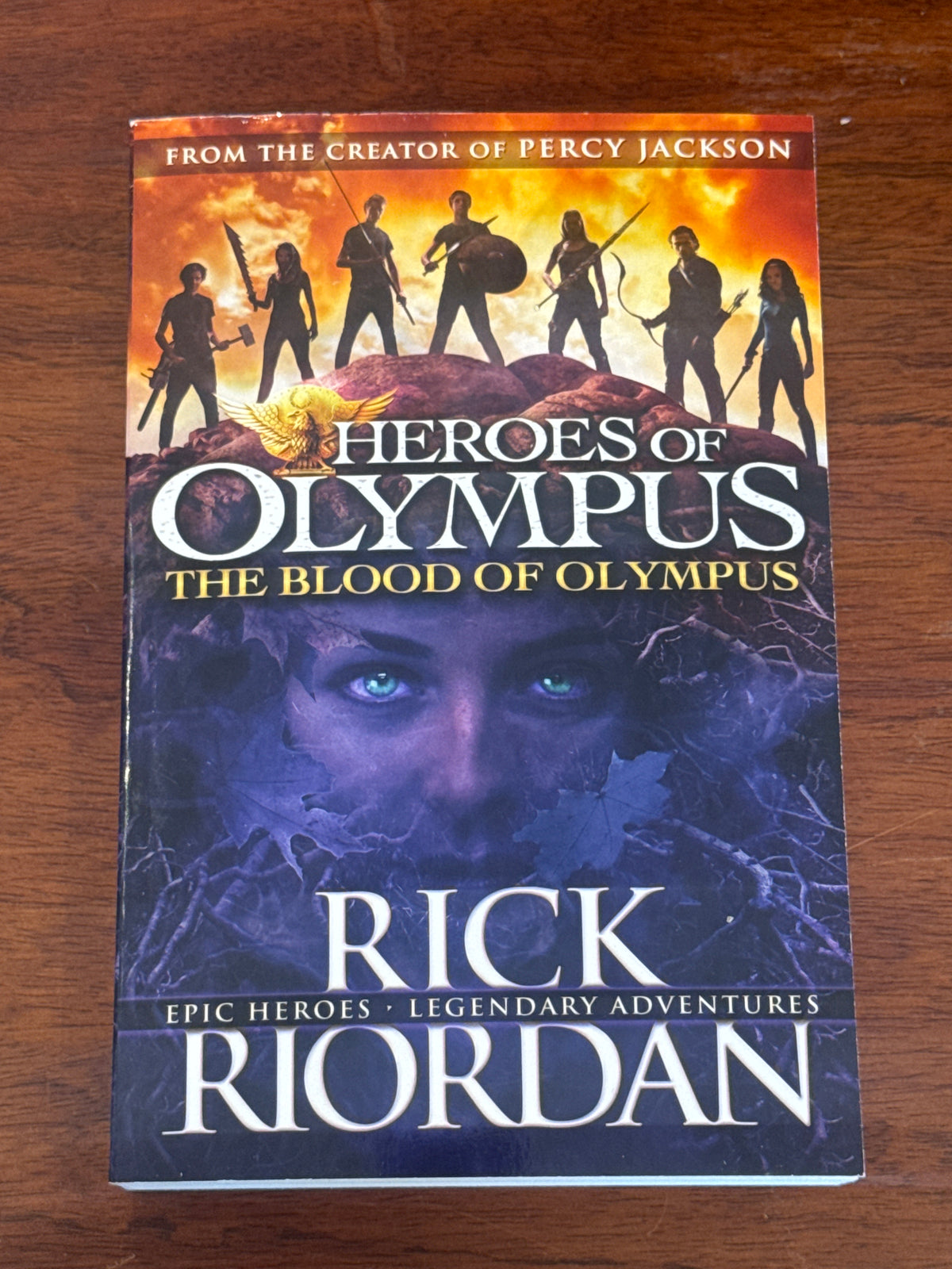 Blood of Olympus. Rick Riordan. 2015.
