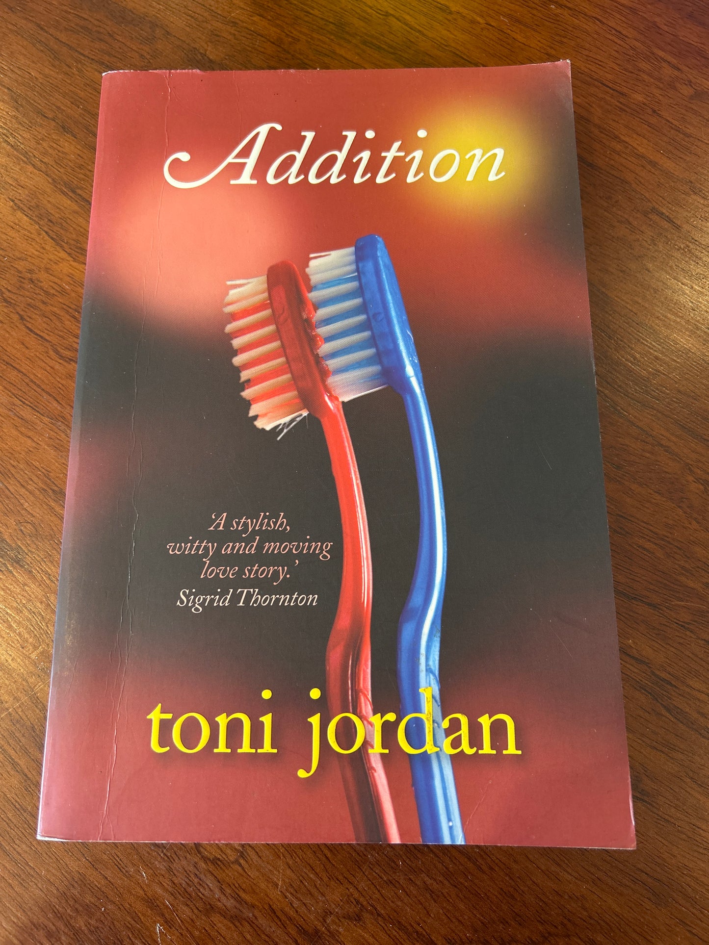 Addition. Toni Jordan. 2008.