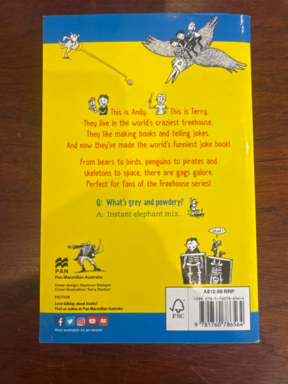 Treehouse Joke Book. Andy Griffiths. 2019.