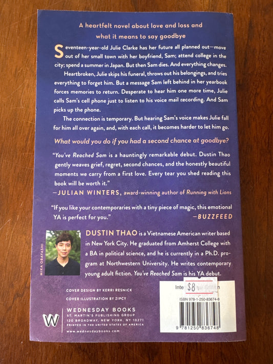 You’ve reached Sam. Dustin Thao. 2022.
