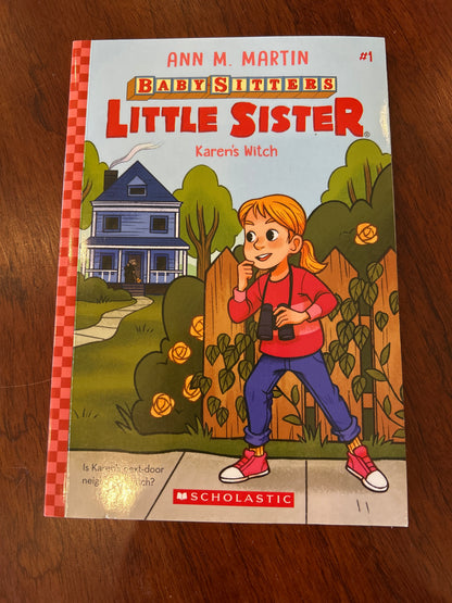 Baby-sitters little sister: Karen’s witch. Ann M. Martin. 2021.