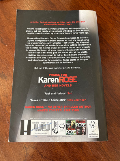 Monster in the closet. Karen Rose. 2017.