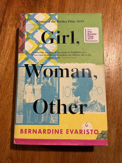 Girl, woman, other. Bernadine Evaristo. 2019.