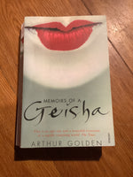 Memoirs of a geisha. Arthur Golden. 2005.