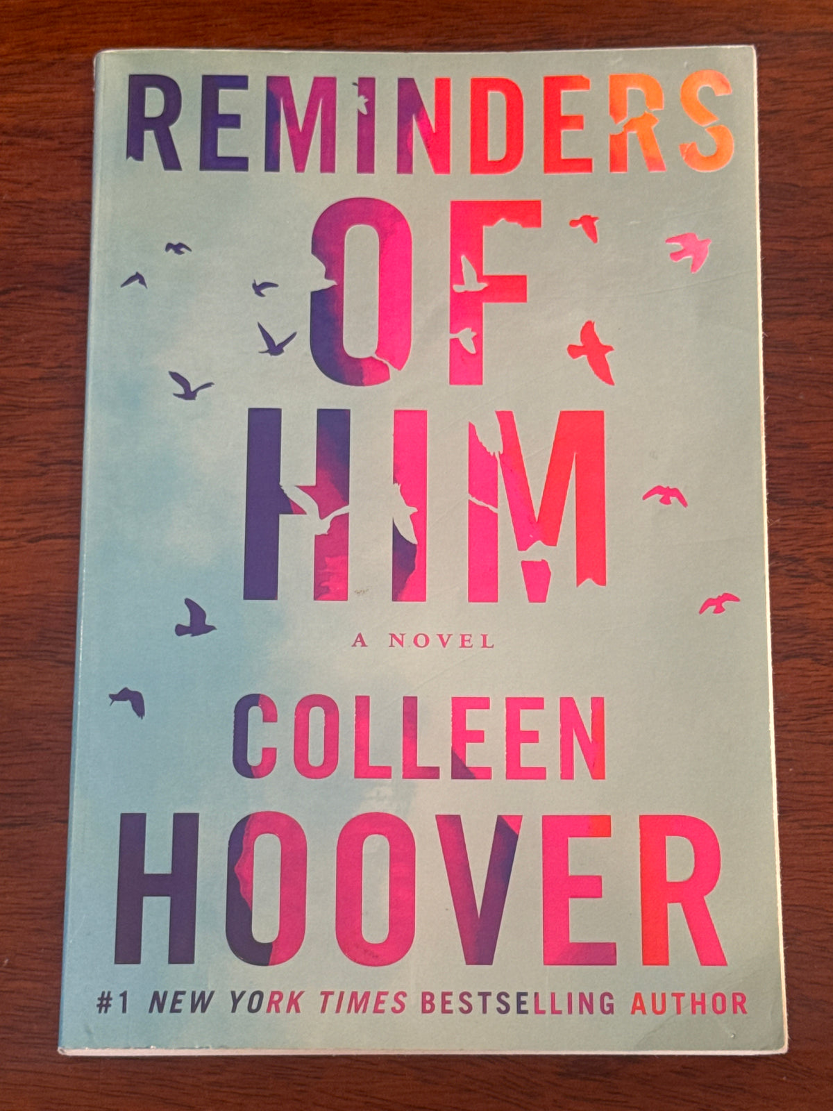 Reminders of him. Colleen Hoover.