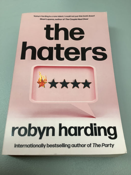 The Haters. Robyn Harding. 2024.