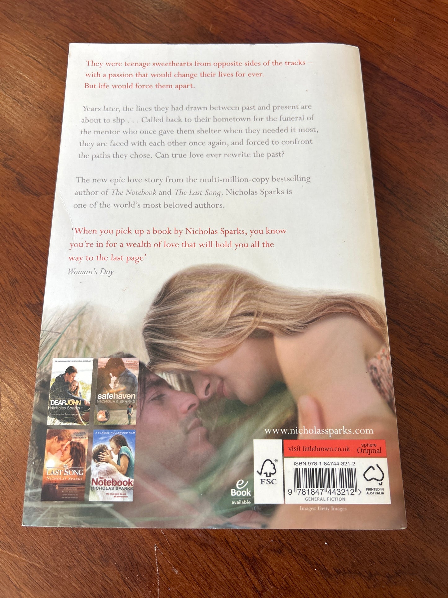 Best of me. Nicholas Sparks. 2011.