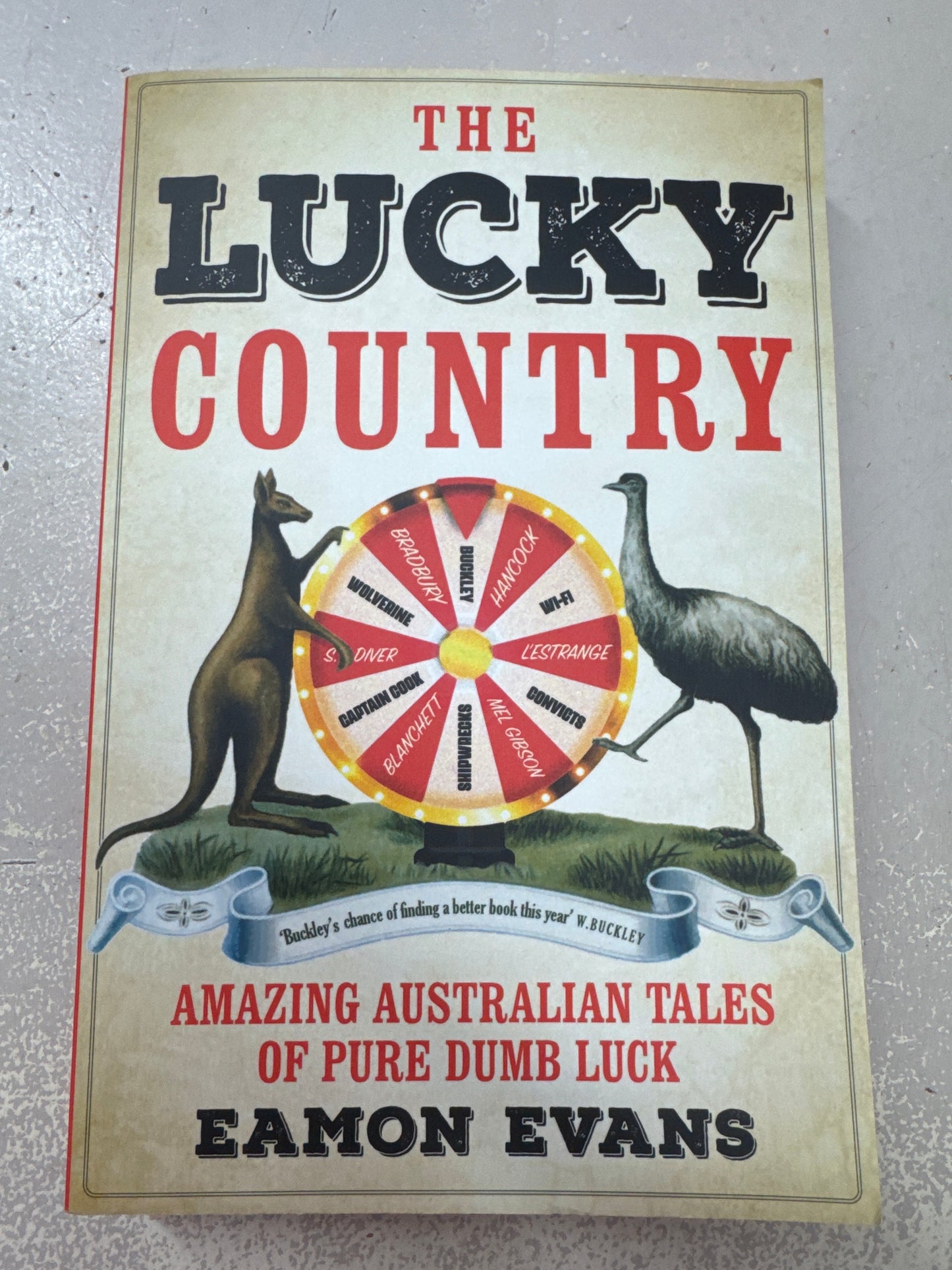 The Lucky Country. Eamon Evans. 2023.