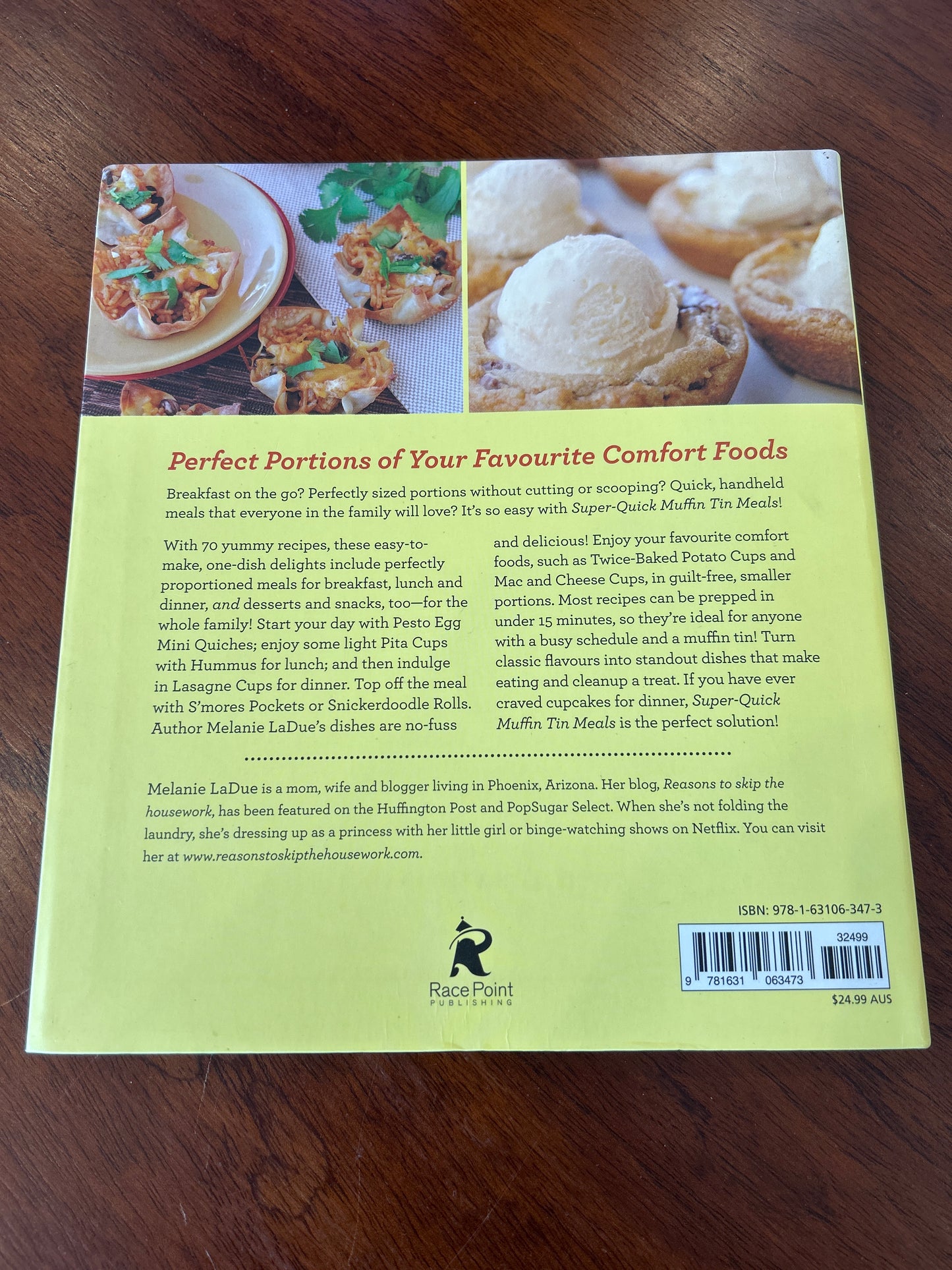 Super-quick muffin tin meals: 70 recipes for perfectly portioned comfort food in a cup. Melanie LaDue. 2015.