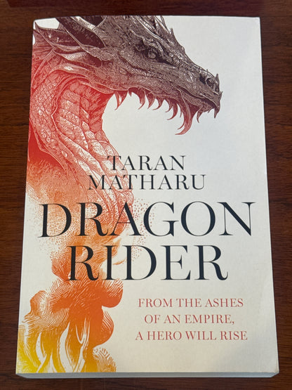 Dragon rider. Taran Matharu. 2024.