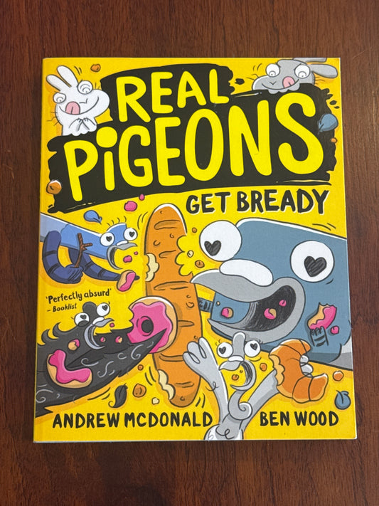 Real Pigeons Get a ready. Andrew McDonald & Ben Wood. 2020.