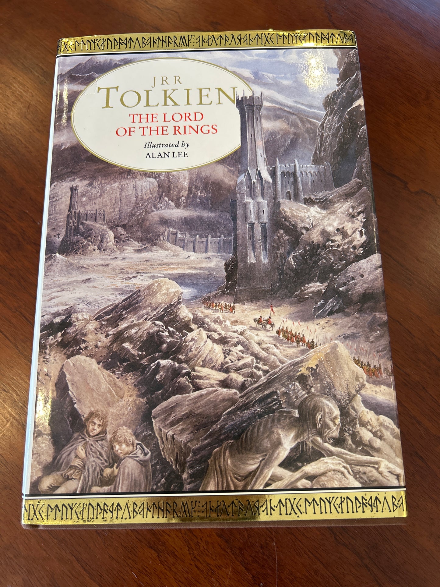 Lord of the rings. J. R. R. Tolkien. 1991. Illustrated by Alan Lee.