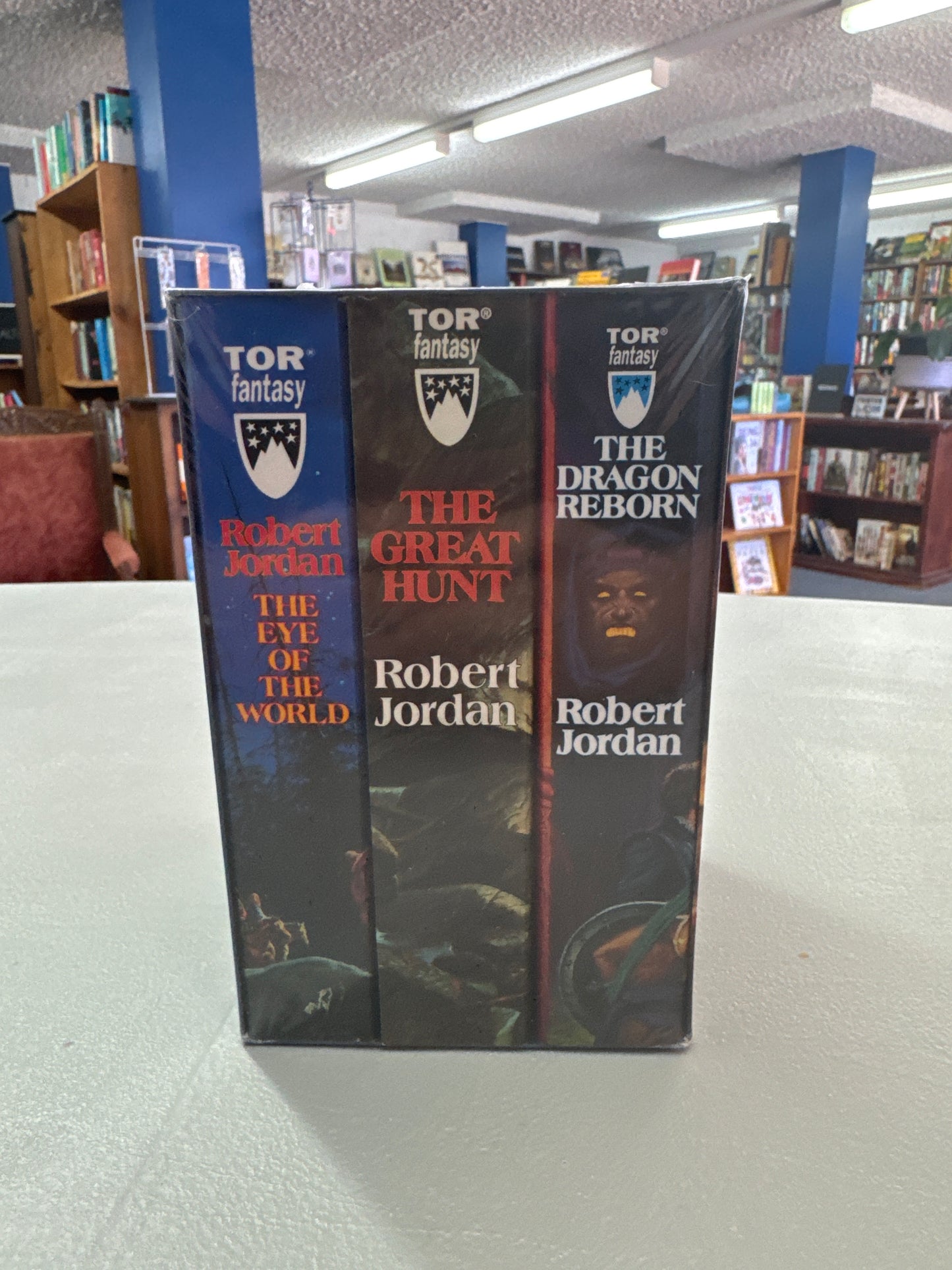 The Wheel of Time box set 1-3. Robert Jordan.