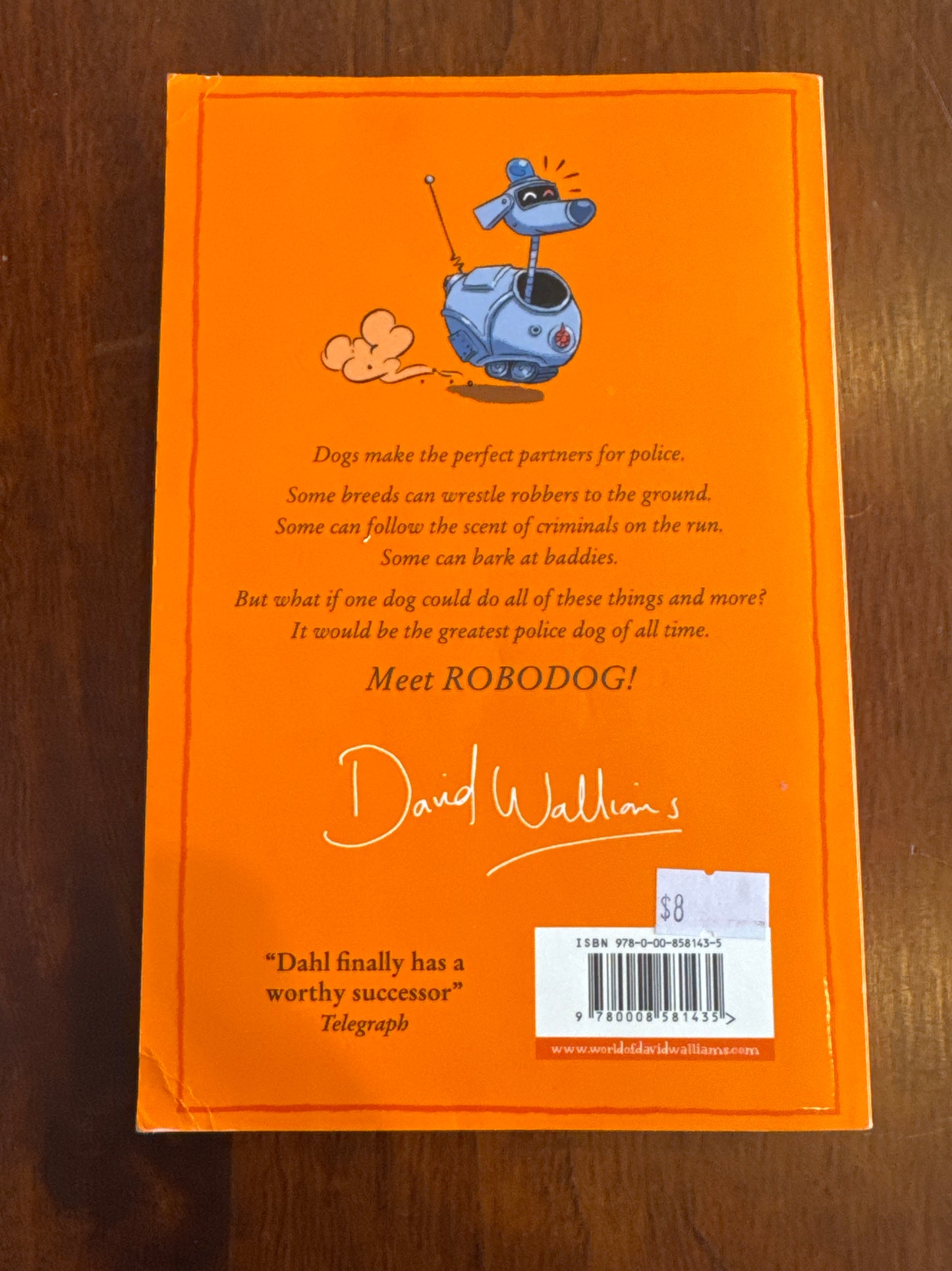 Robodog. David Walliams. 2023.