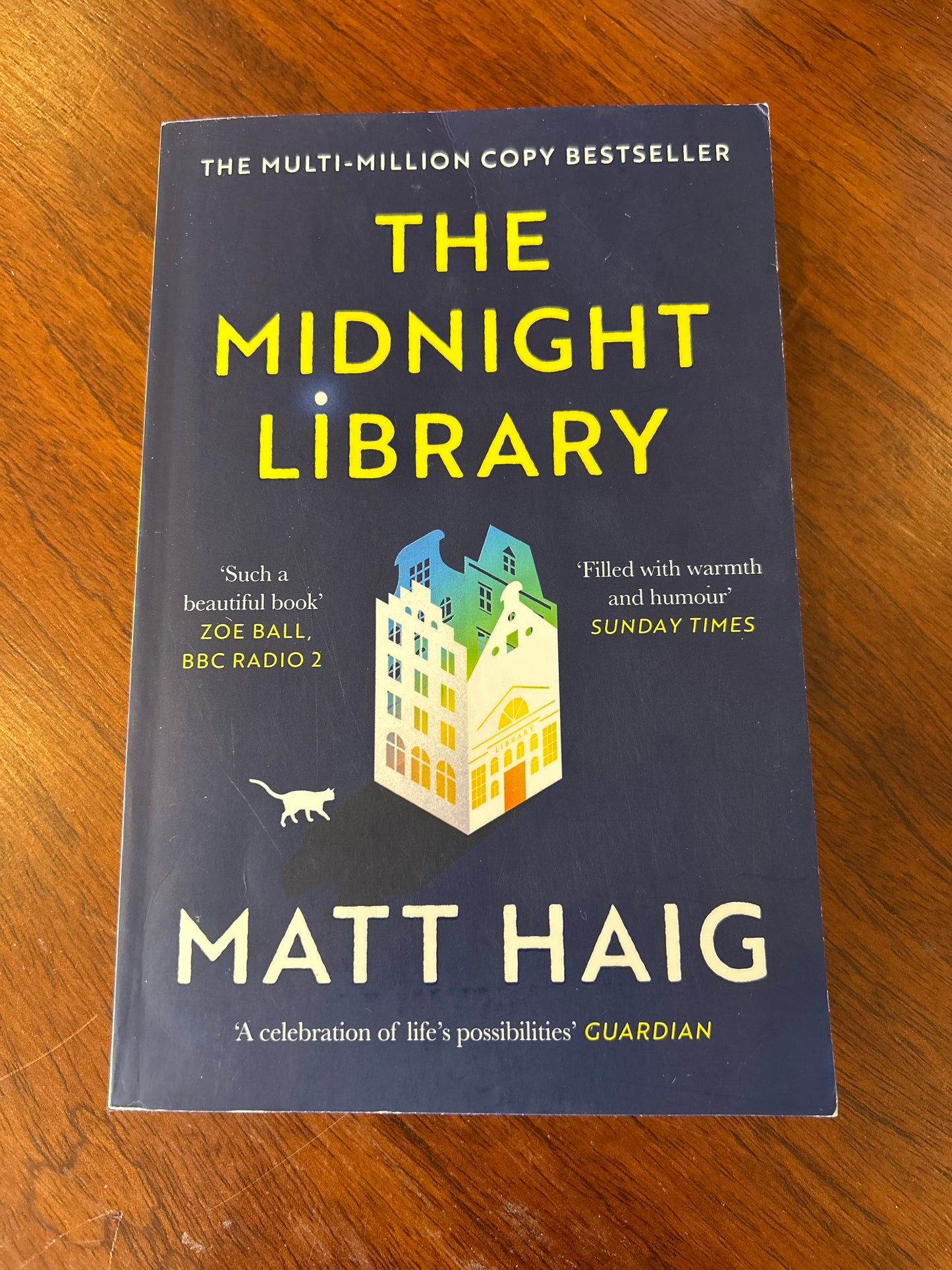 Midnight library. Matt Haig. 2021.