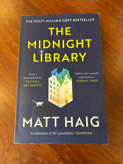 Midnight library. Matt Haig. 2021.
