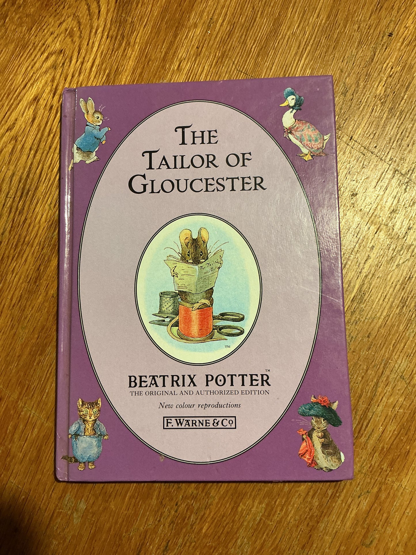 Tailor of Gloucester. Beatrix Potter. 1993.