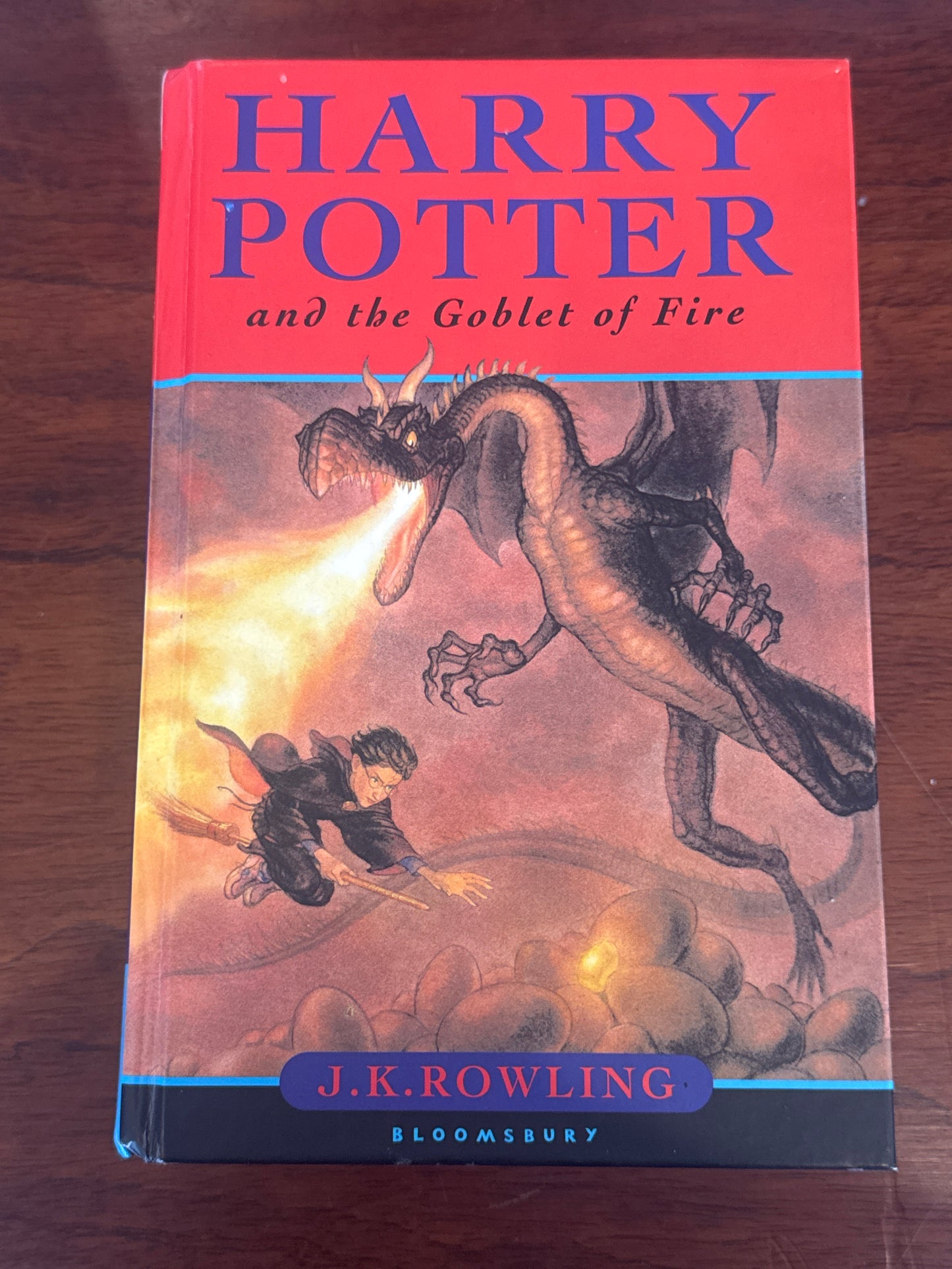 Harry Potter & the goblet of fire. J. K. Rowling.