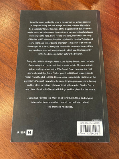 Pulling no punches. Barry Hall and Michael Cowley. 2011.