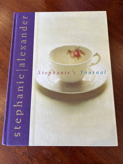 Stephanie’s journal. Stephanie Alexander. 1999.