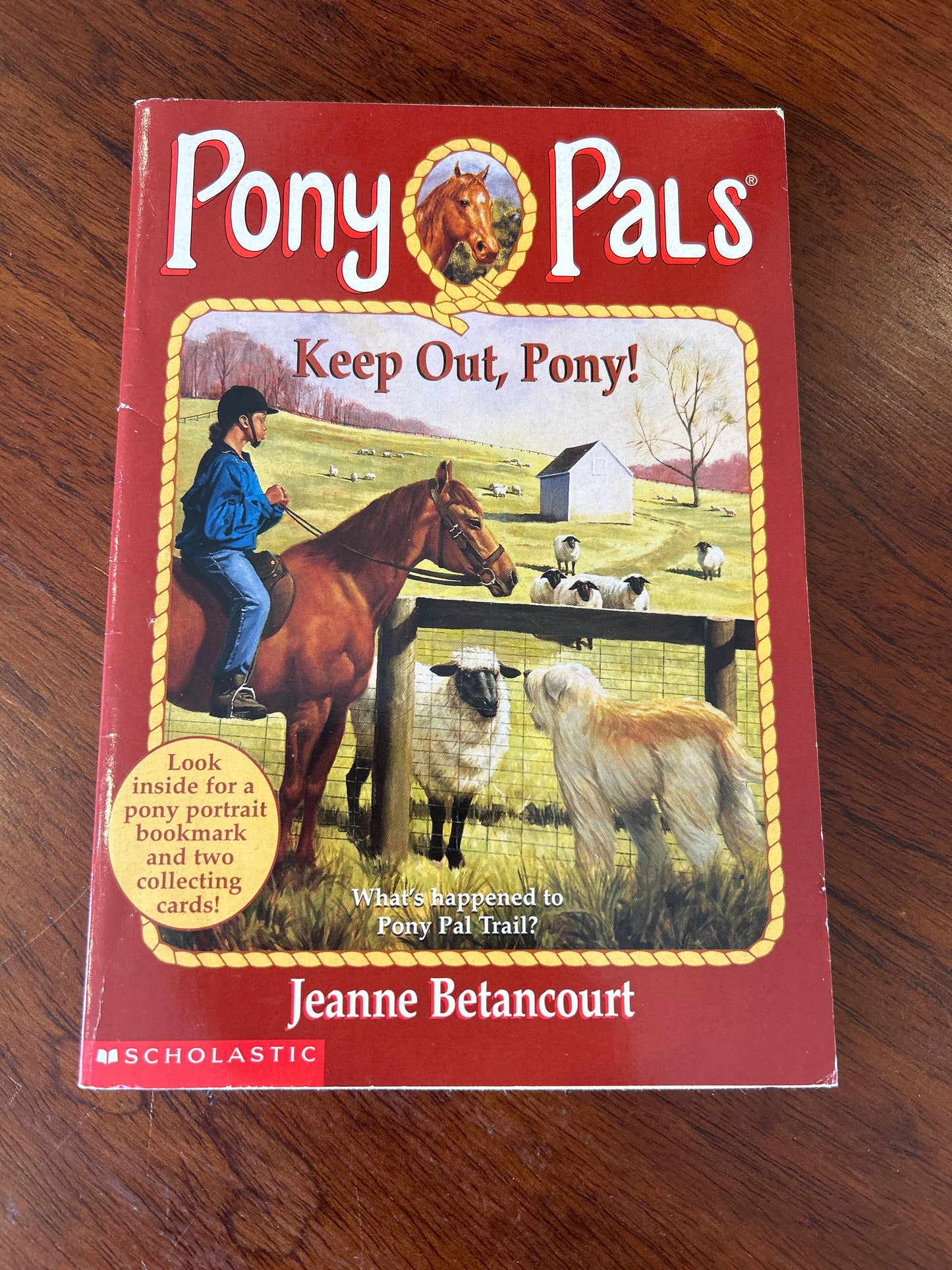 Keep out, pony. Jeanne Betancourt. 1996.