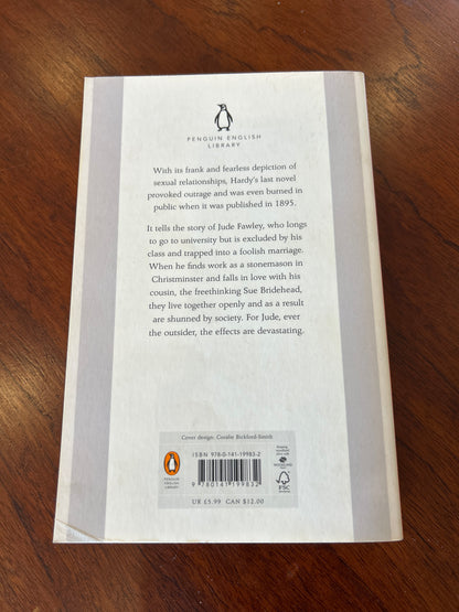 Jude the obscure. Thomas Hardy. 2012.