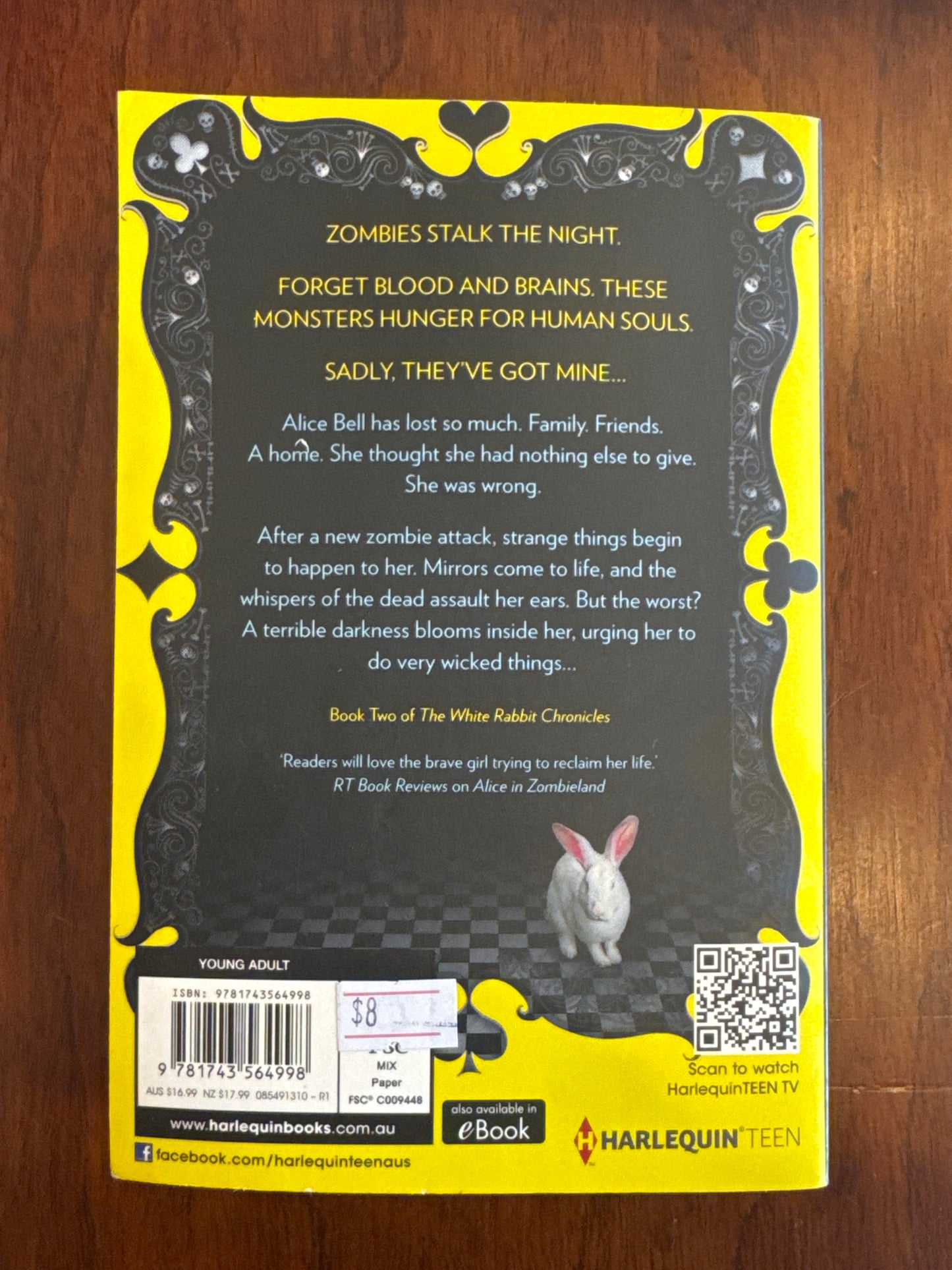 Through the zombie glass. Gena Showalter.