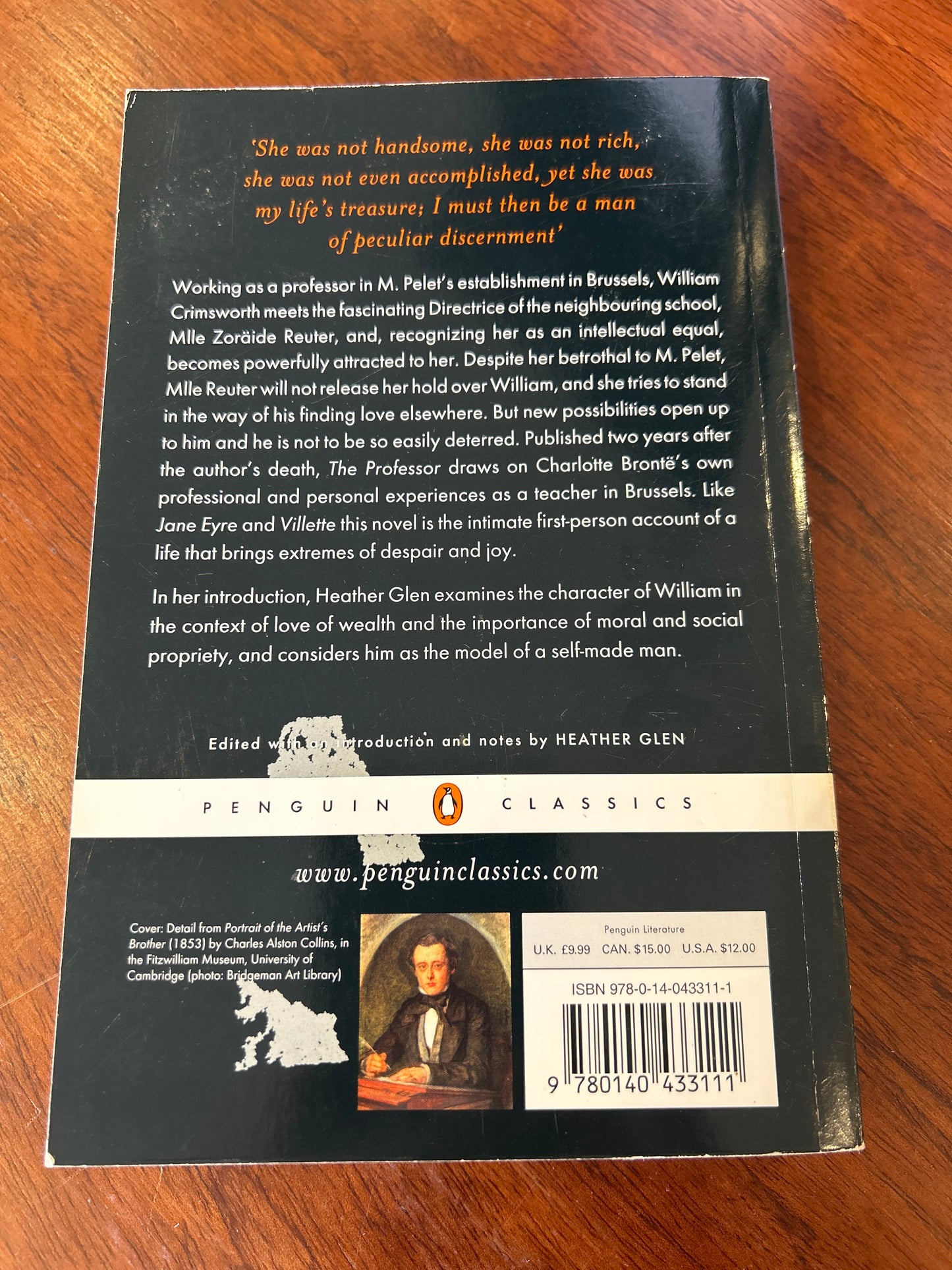 Professor. Charlotte Brontë. 2003.