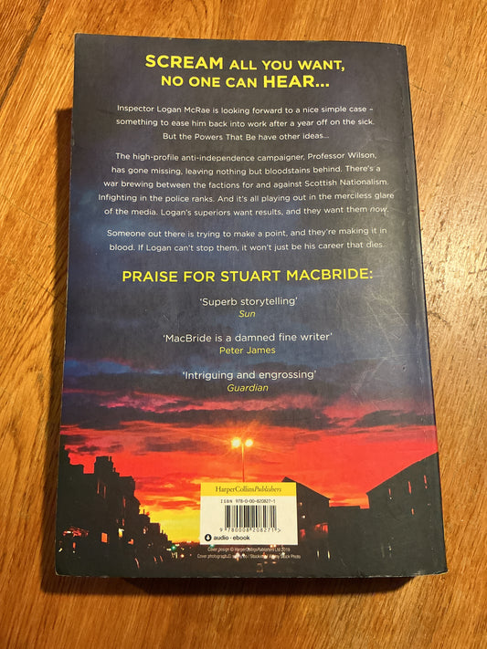 All that’s dead. Stuart Macbride. 2019.