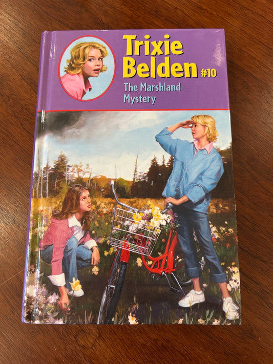 Trixie Belden #10: marshland mystery. Kathryn Kenny. 1990.