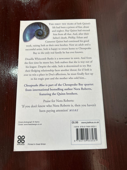 Chesapeake blue. Nora Roberts. 2008.