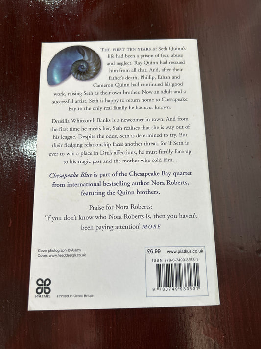 Chesapeake blue. Nora Roberts. 2008.