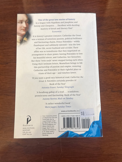 Catherine the Great & Potemkin. Simon Sebag Montefiore. 2000.