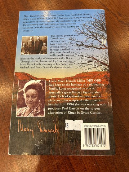 Sons in the saddle. Mary Durack. 1998.