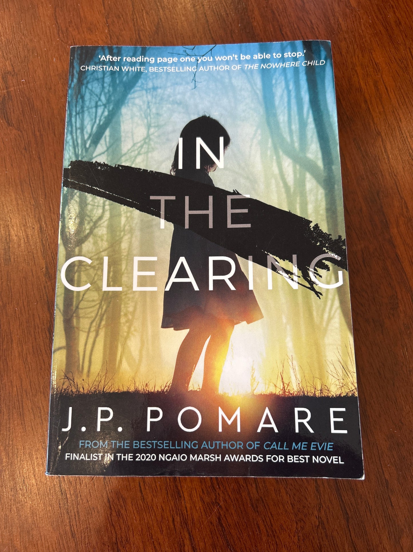 In the clearing. J. P. Pomare. 2021.