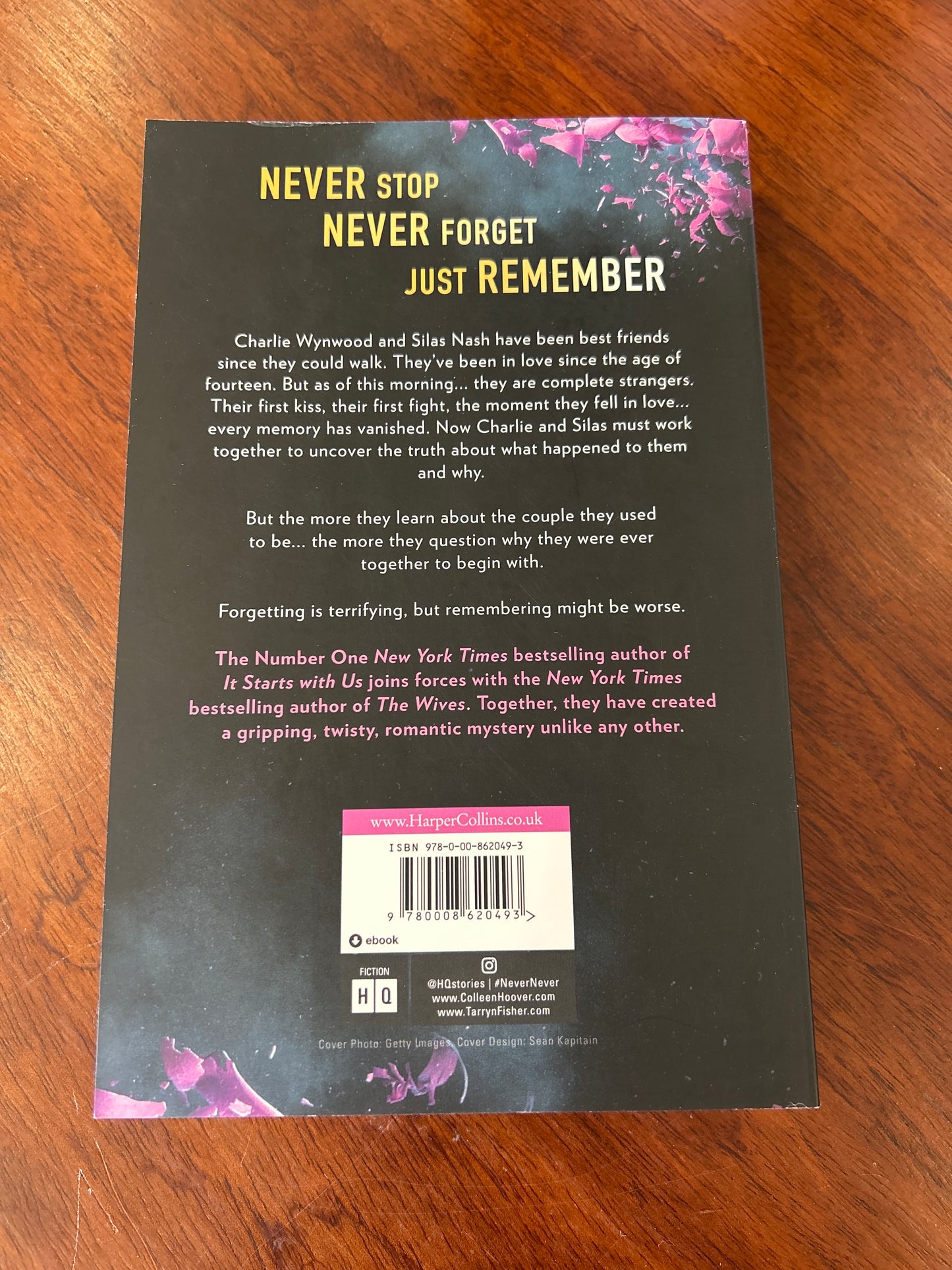 Never never. Colleen Hoover & Tarryn Fisher. 2023.